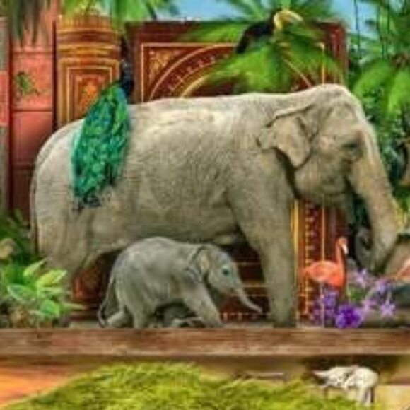 New sealed Ravensburger 2000pcs Puzzle-Wild Kingdom| Adult Puzzles - Picture 5 of 16